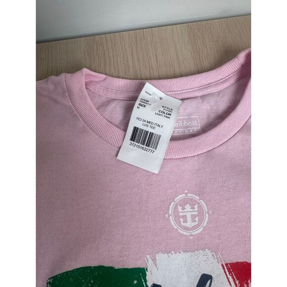 Royal Caribbean Pink Italy T-Shirt - Size M - New - Picture 6 of 8